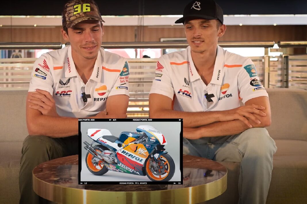 Joan Mir, Luca Marini, Honda