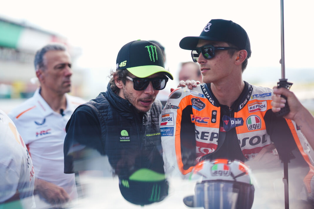 MotoGP, Valentino Rossi, Luca Marini, Olasz Nagydíj 2024, szombat