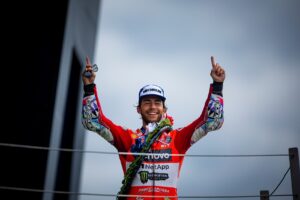 MotoGP, Enea Bastianini, Ducati, Brit Nagydíj 2024, vasárnap, dobogó