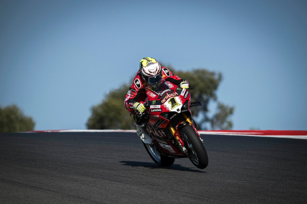 Superbike-vb, Álvaro Bautista, Ducati, Portimão 2024, péntek