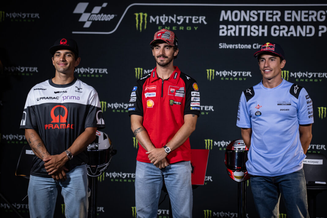 MotoGP, Jorge Martín, Francesco Bagnaia, Marc Márquez, Brit Nagydíj 2024, csütörtök