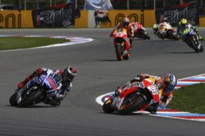 Dani Pedrosa, Jorge Lorenzo, Marc Márquez, Valentino Rossi, 2014, Brno