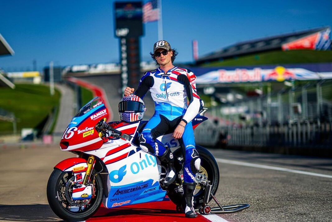 Joe Roberts, 2024, COTA, Amerikai Nagydíj, Moto2, OnlyFans American Racing Team