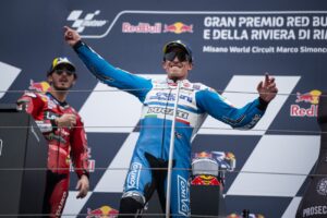 MotoGP, Marc Márquez, dobogó, San Marinó-i Nagydíj 2024, vasárnap