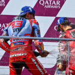 MotoGP, Marc Márquez, Francesco Bagnaia, dobogó, Ausztrál Nagydíj 2024, vasárnap