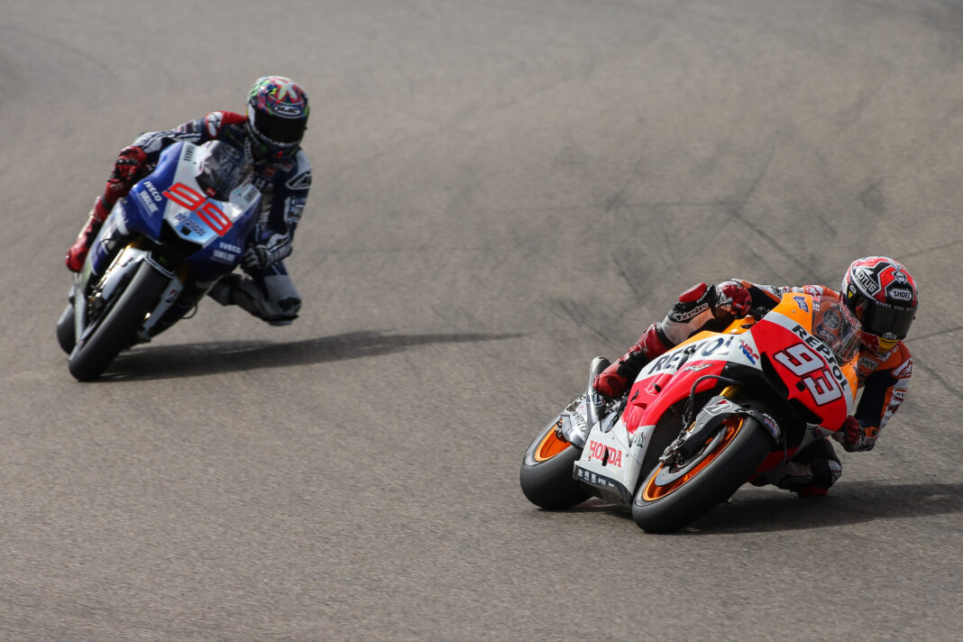 MotoGP, Marc Márquez, Honda, Jorge Lorenzo, Yamaha, Aragóniai Nagydíj 2013