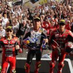 Superbike-vb, Toprak Razgatlıoğlu,Estoril 2024, második futam, Nicolo Bulega,Alvaro Bautista, dobogó