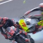MotoGP, Marco Bezzecchi, VR46, Maverick Viñales, Aprilia, Ausztrál Nagydíj 2024, sprint, bukás