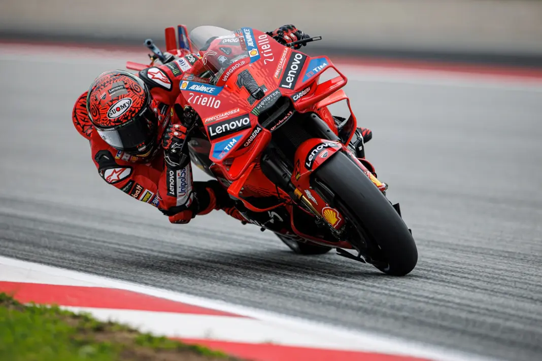 MotoGP, Francesco Bagnaia, Ducati, Barcelonai Szolidaritási Nagydíj 2024, péntek