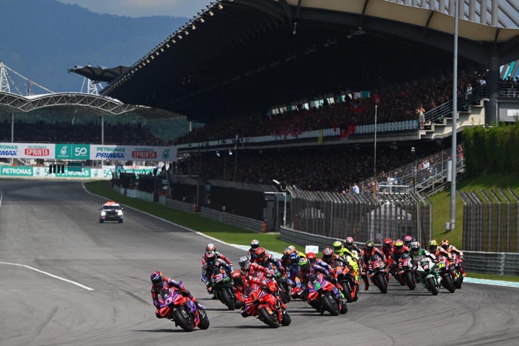 MotoGP, Maláj Nagydíj 2024, vasárnap, rajt