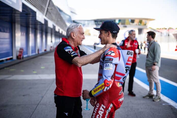 Marc Márquez, Davide Tardozzi, 2024, Jerez, Spanyol Nagydíj, vasárnap