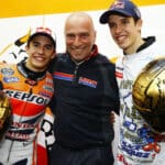 Marc Márquez, Livio Suppo, Álex Márquez, 2014