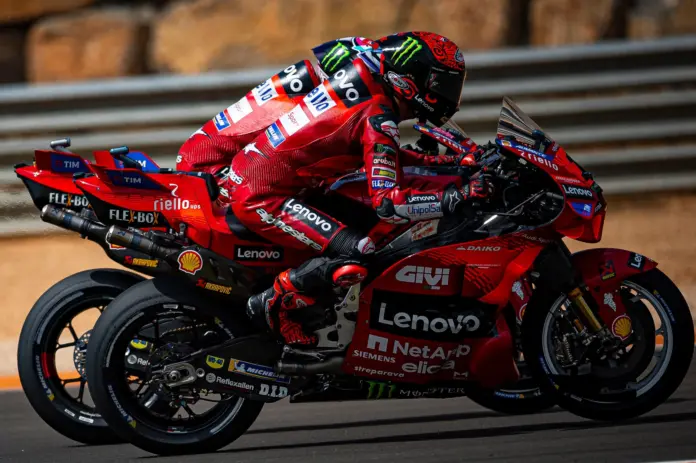 Enea Bastianini, Francesco Bagnaia, 2024, Aragóniai Nagydíj