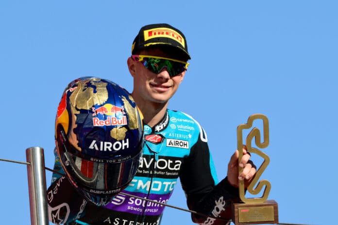 Moto3, David Alonso, Barcelonai Szolidaritási Nagydíj 2024, vasárnap