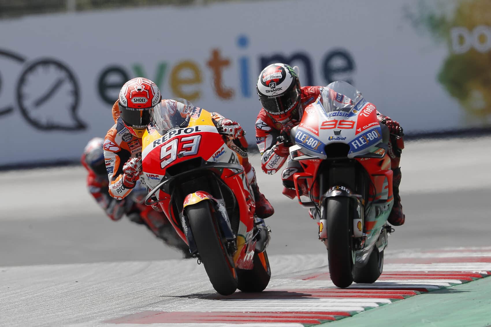 MotoGP, Marc Márquez, Honda, Jorge Lorenzo, Ducati, Osztrák Nagydíj 2018, vasárnap