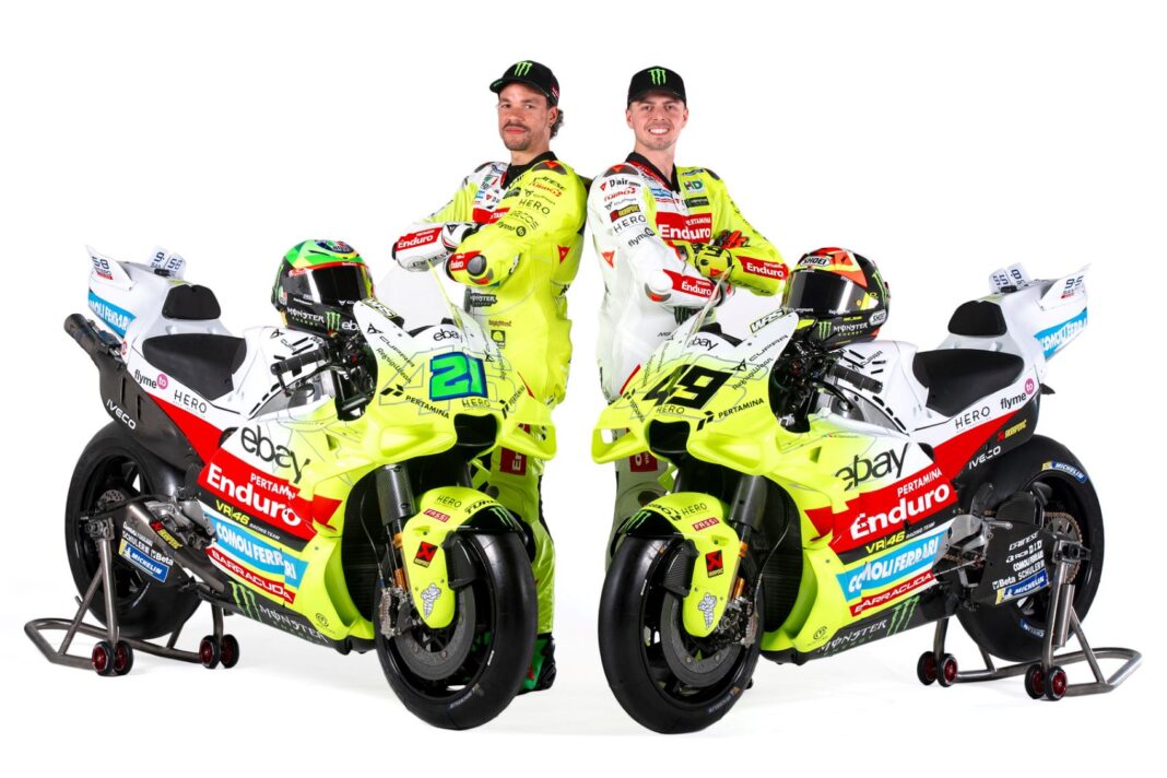 Franco Morbidelli, Fabio Di Giannantonio, VR46, 2025, bemutató