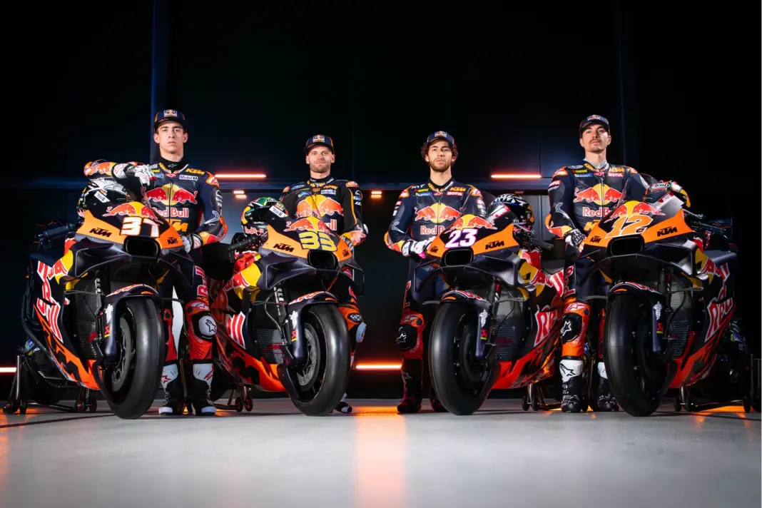 KTM Tech3 bemutató, 2024, Pedro Acosta, Brad Binder, Maverick Vinales, Enea Bastianini