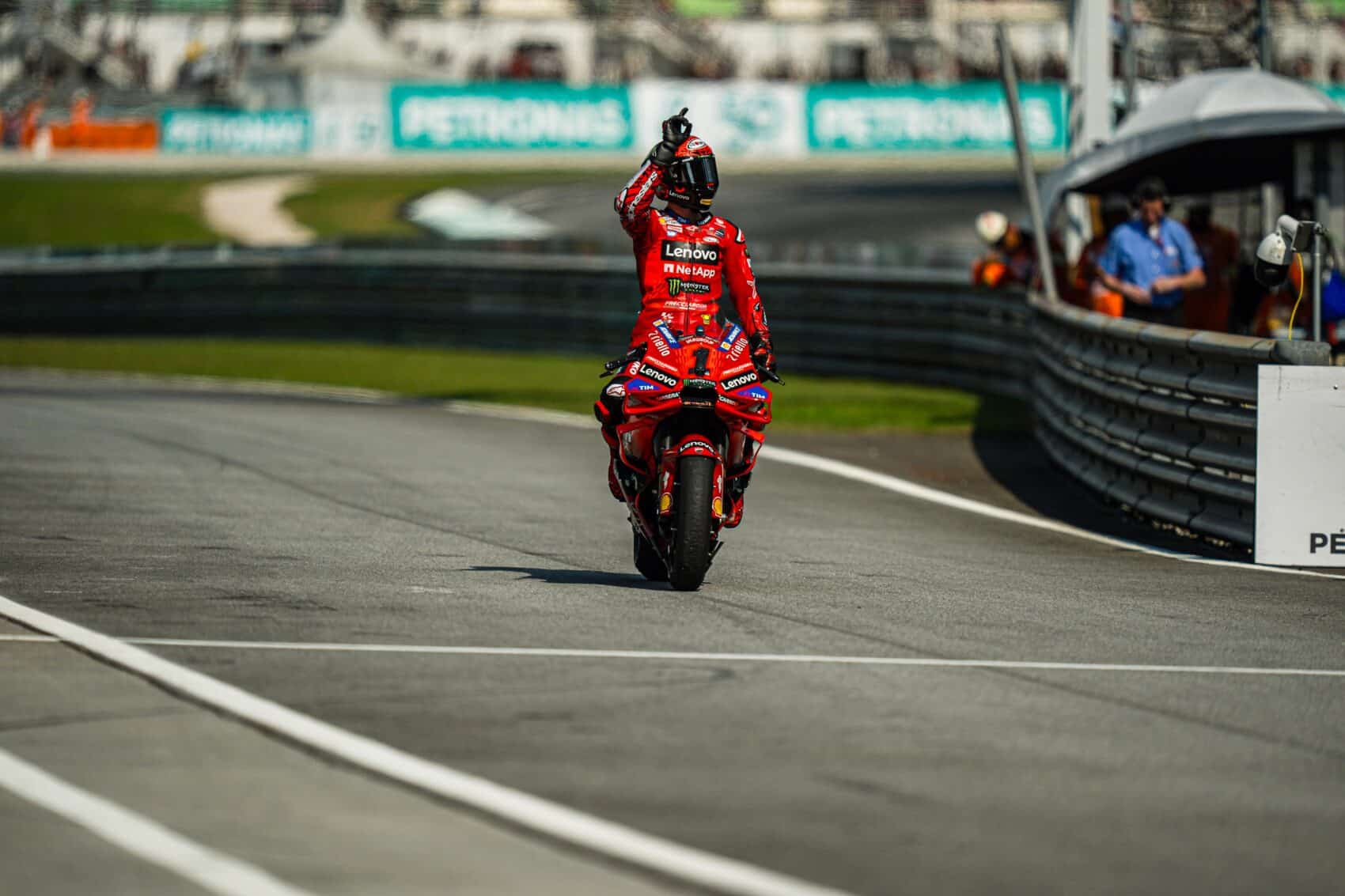 MotoGP, Francesco Bagnaia, Ducati, Maláj Nagydíj 2024, vasárnap