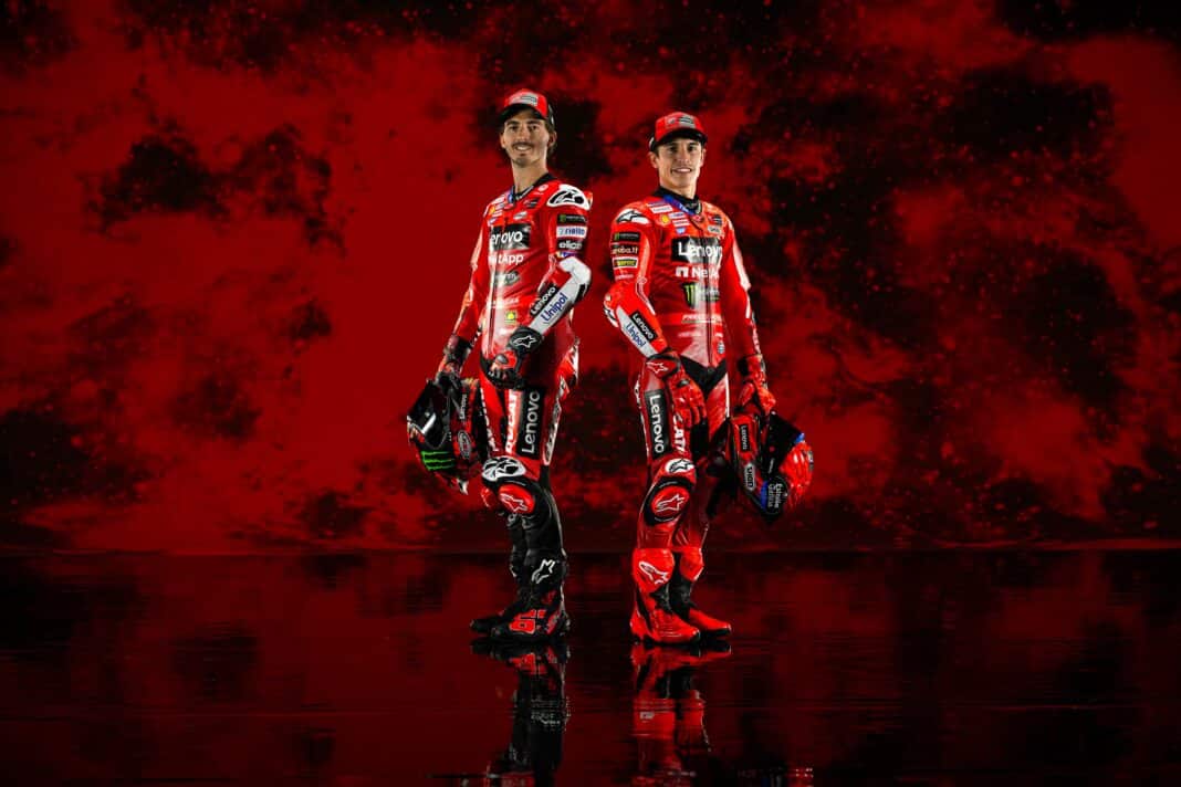 MotoGP, Francesco Bagnaia, Marc Márquez, bemutató 2025