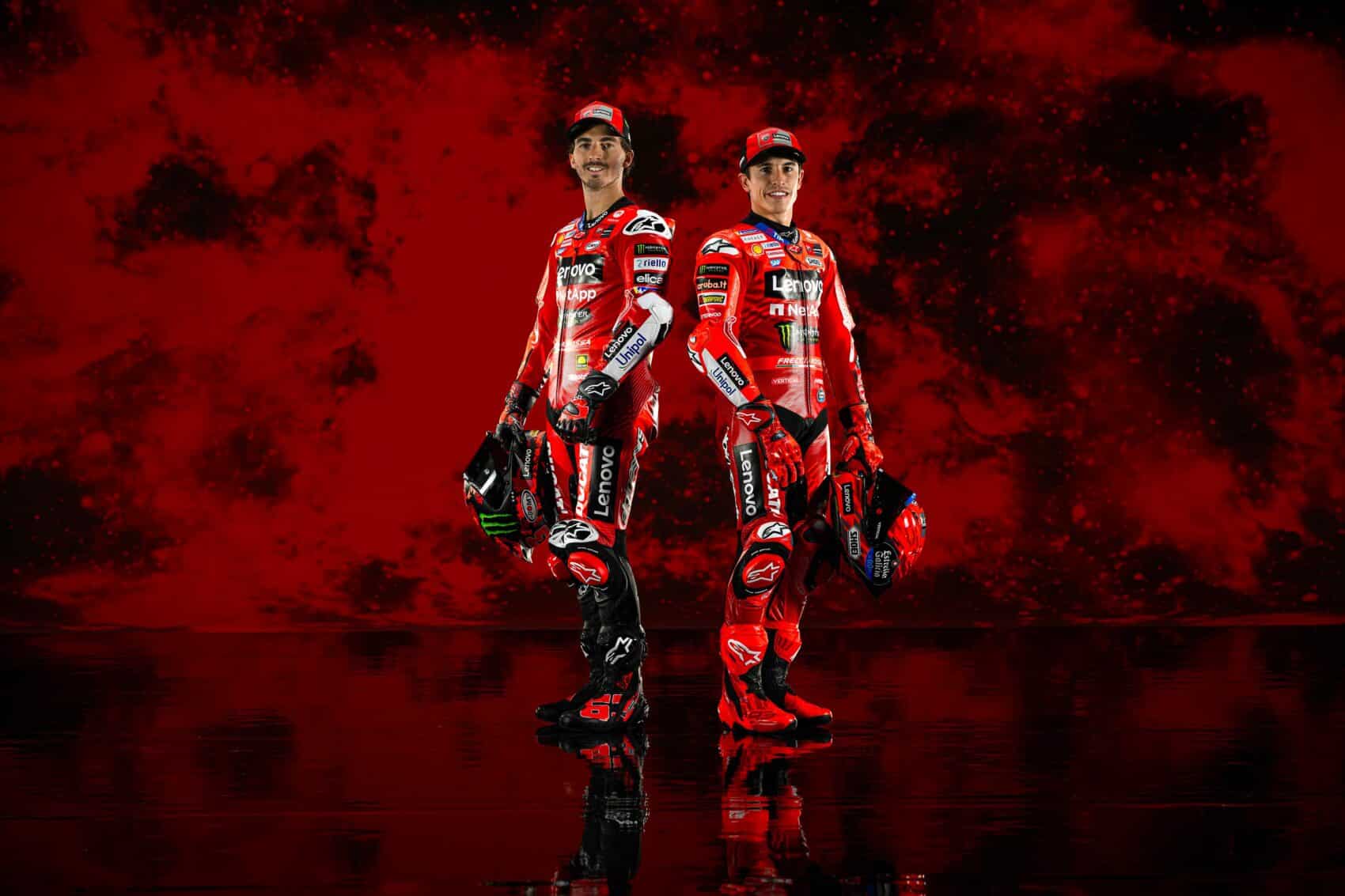 MotoGP, Francesco Bagnaia, Marc Márquez, bemutató 2025