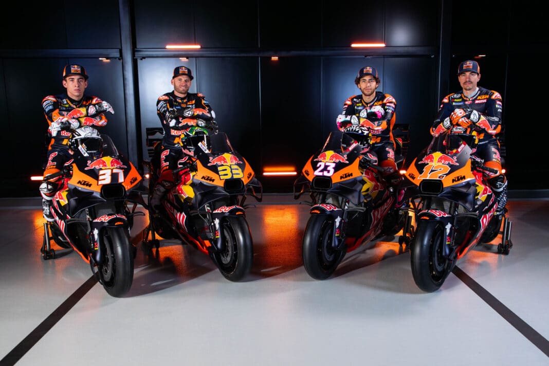 MotoGP, Pedro Acosta, Brad Binder, Enea Bastianini, Maverick Viñales, KTM, bemutató 2025