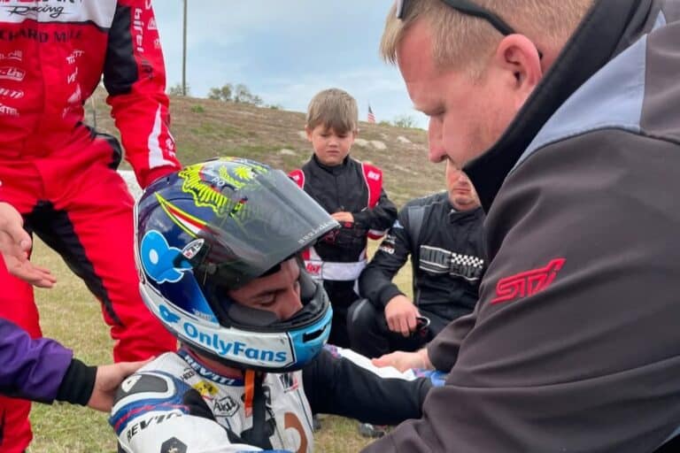 Bukása után kórházba került a gyorsaságimotoros-vb egykori pilótája