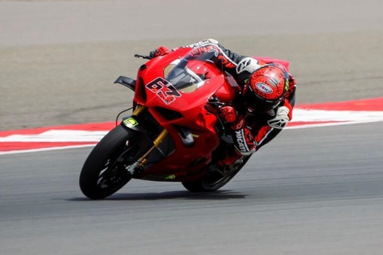 Bagnaia rakétamódba kapcsolt a Rossi-tanítványokkal közös tesztjén (videó)