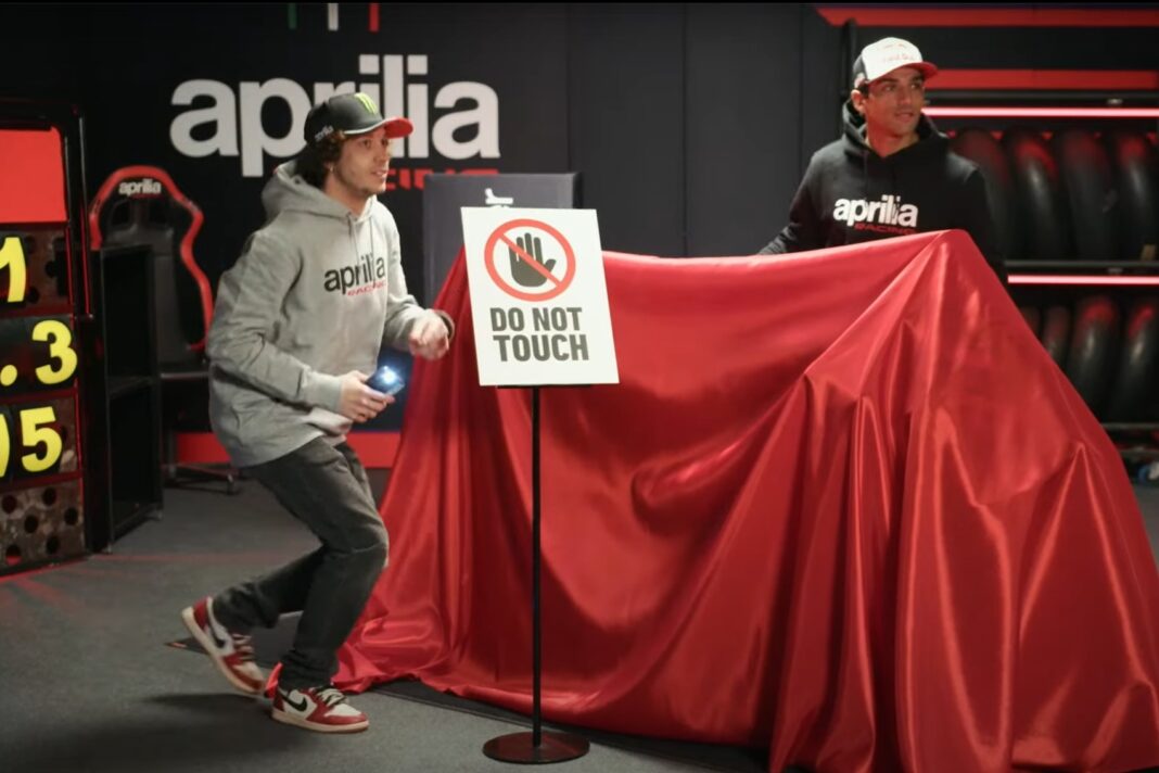 Aprilia,bemutató, 2025, Jorge Martín, Marco bezzecchi