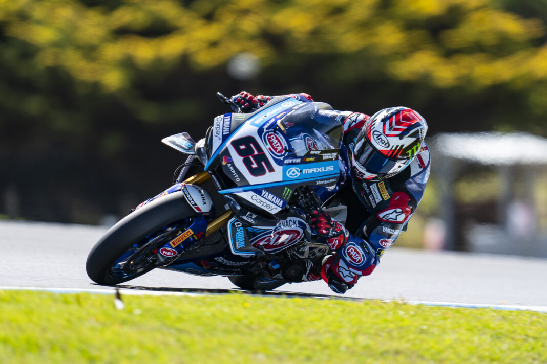 Superbike-vb, Jonathan Rea, Yamaha, Phillip Island teszt 2025, 1. nap