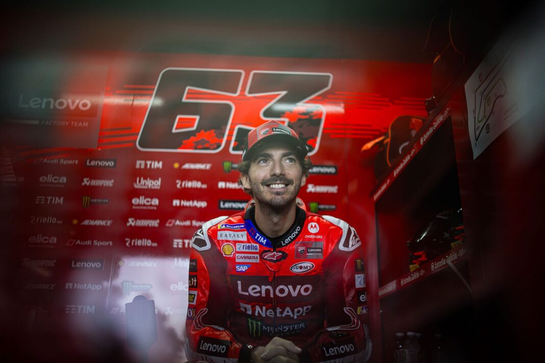 Francesco Bagnaia, Ducati, 2025, Buriram, előszezoni teszt