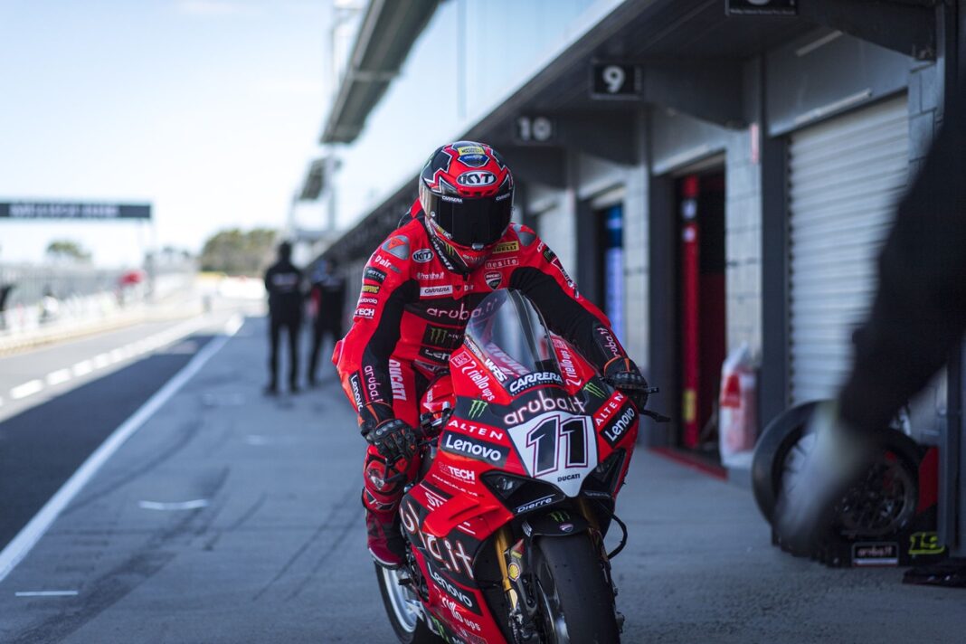 Superbike-vb, Nicolò Bulega, Ducati, Phillip Island teszt 2025, 2. nap