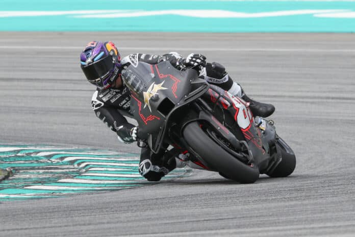 MotoGP, Jorge Martín, Aprilia, Sepang teszt 2025, 1. nap