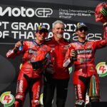 Gigi Dall'Igna. Marc Márquez, Francesco Bagnaia, Thai Nagydíj 2025, vasárnap