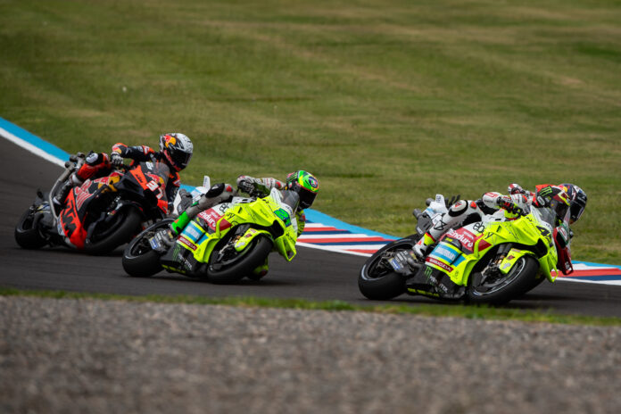 MotoGP, Fabio Di Giannantonio, VR46, Franco Morbidelli, VR46, Pedro Acosta, KTM, Argentin Nagydíj 2025, vasárnap