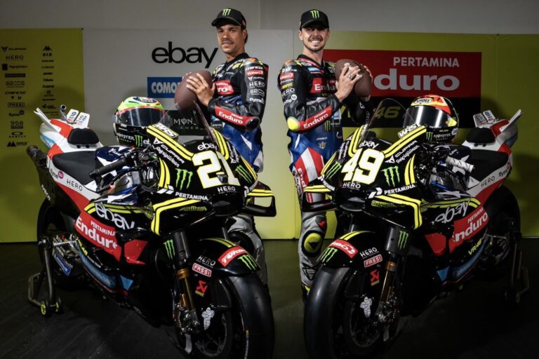 Módosított külsőt leplezett le a VR46 és a Trackhouse az Amerikai Nagydíj előtt (képek)