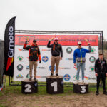 A PRO2 kategória dobogója, Endurocross, Szank, 2025, szombat