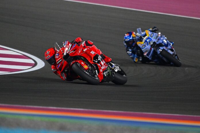 MotoGP, Marc Márquez, Ducati, Álex Márquez, Gresini, Katari Nagydíj 2025, szombat