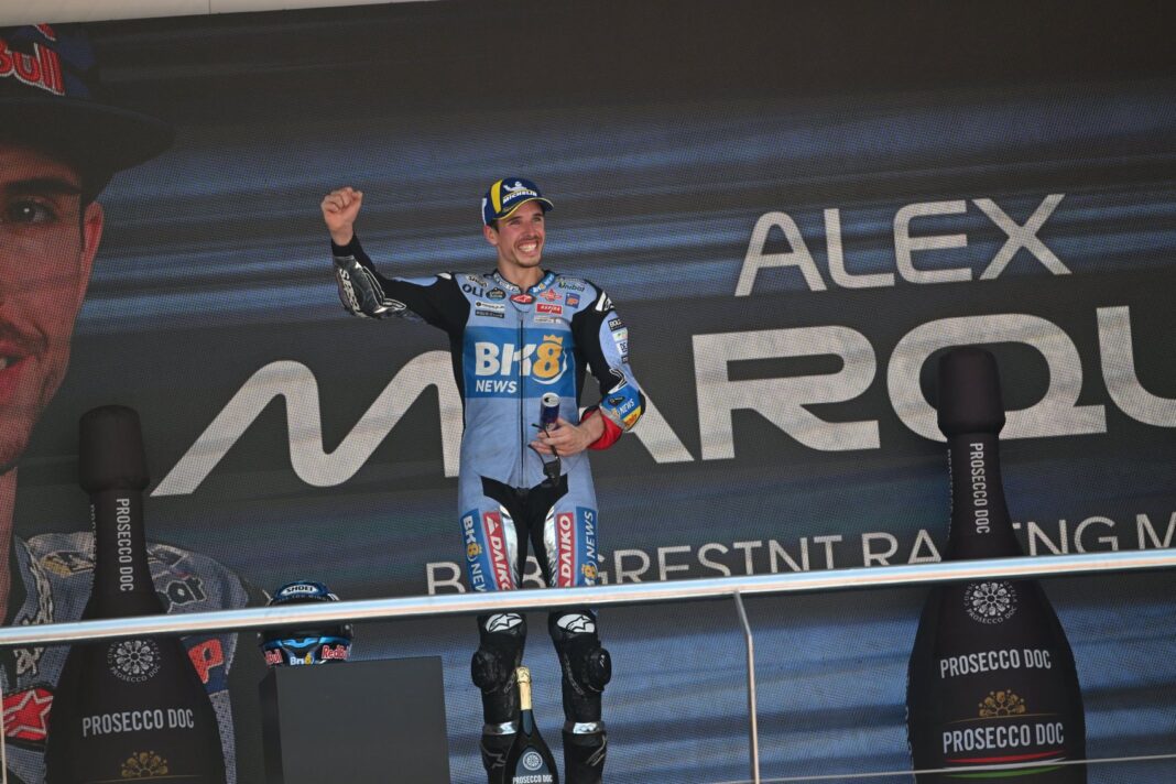 MotoGP, Álex Márquez, dobogó, Spanyol Nagydíj 2025, vasárnap