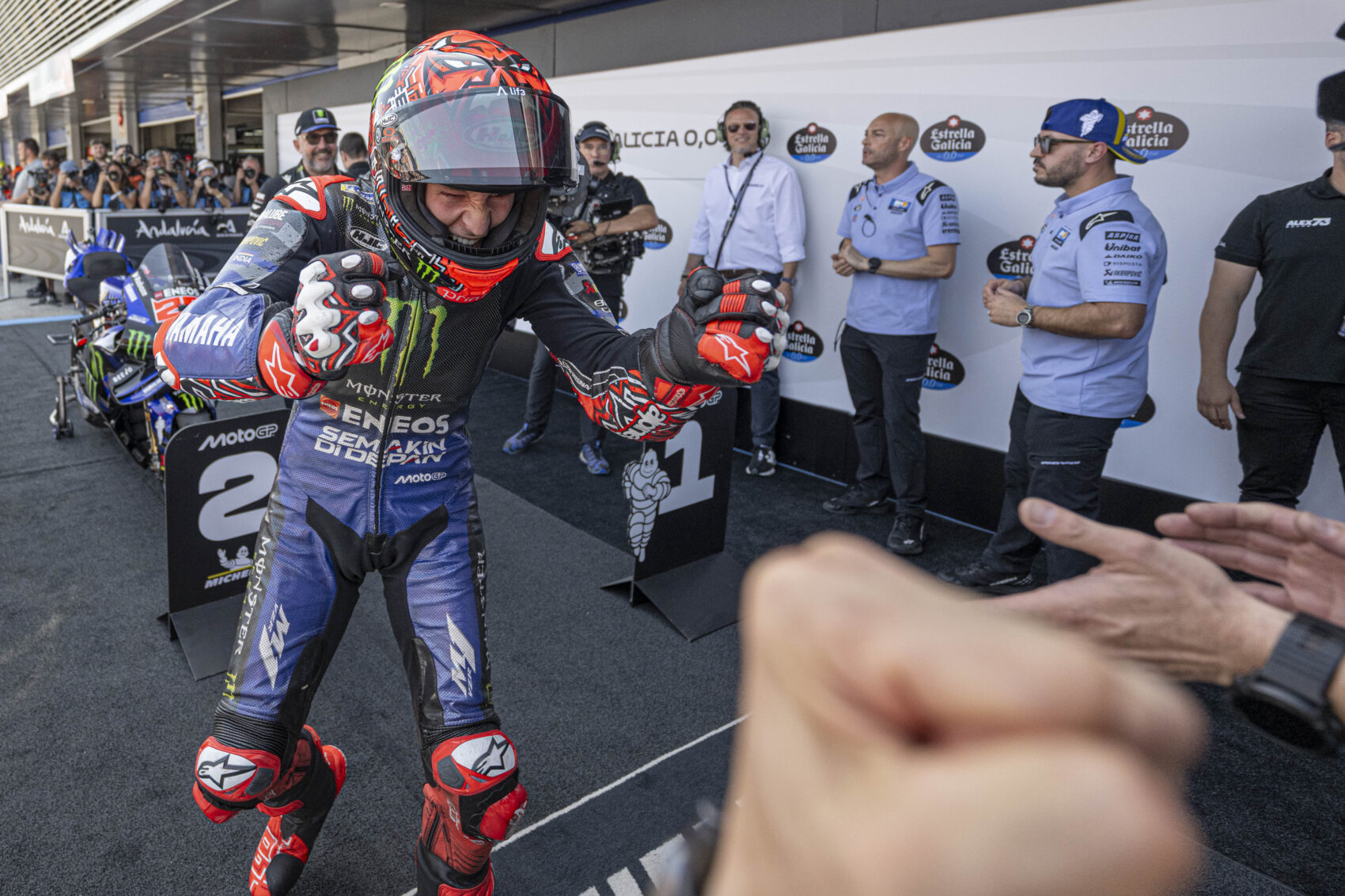 MotoGP, Fabio Quartararo, Spanyol Nagydíj 2025, vasárnap