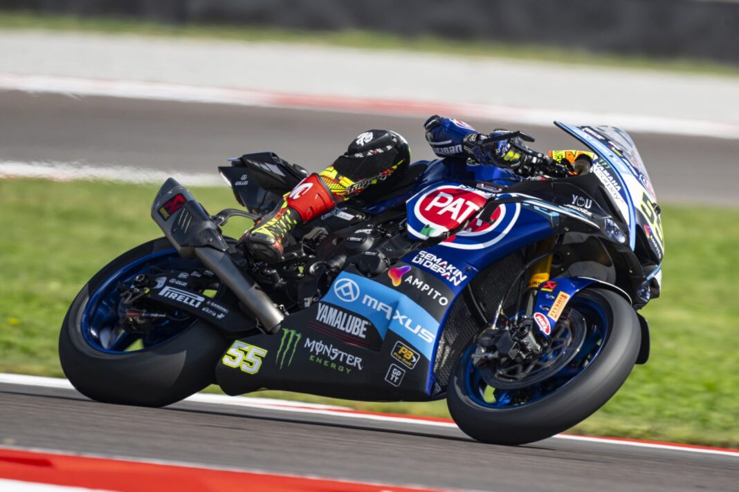 Superbike-vb, Andrea Locatelli, Yamaha, Cremona 2025, péntek