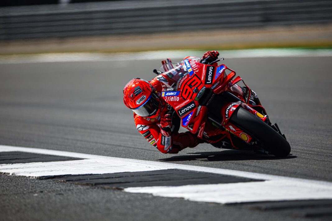 Marc Márquez, Ducati, Brit Nagydíj, 2025, vasárnap