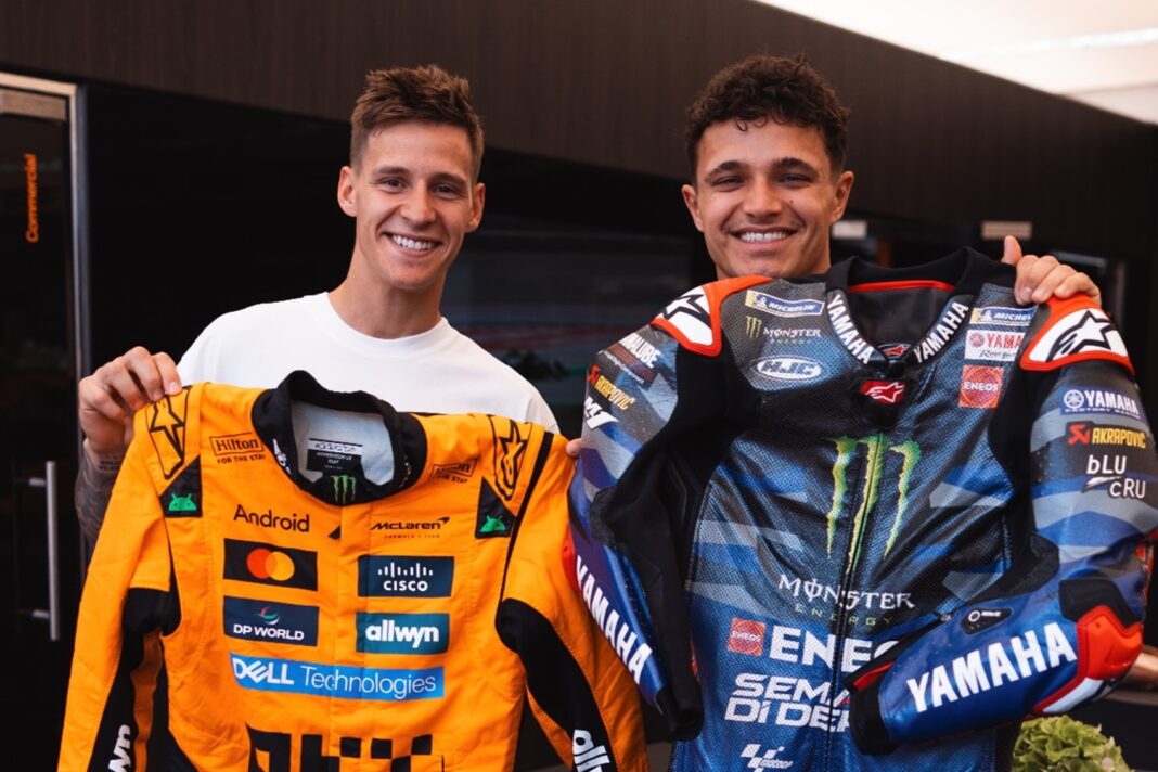 Lando Norris, FAbio Quartararo, 2025, Barcelona