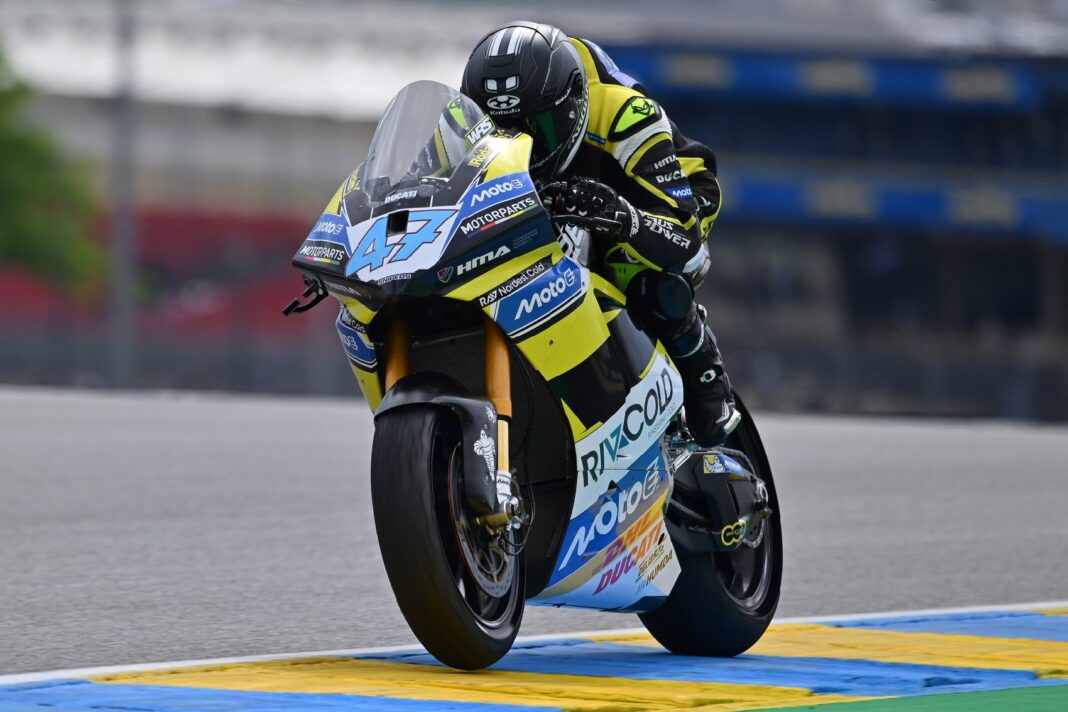 MotoE, Varga Tibor, Snipers, Francia Nagydíj 2025, péntek