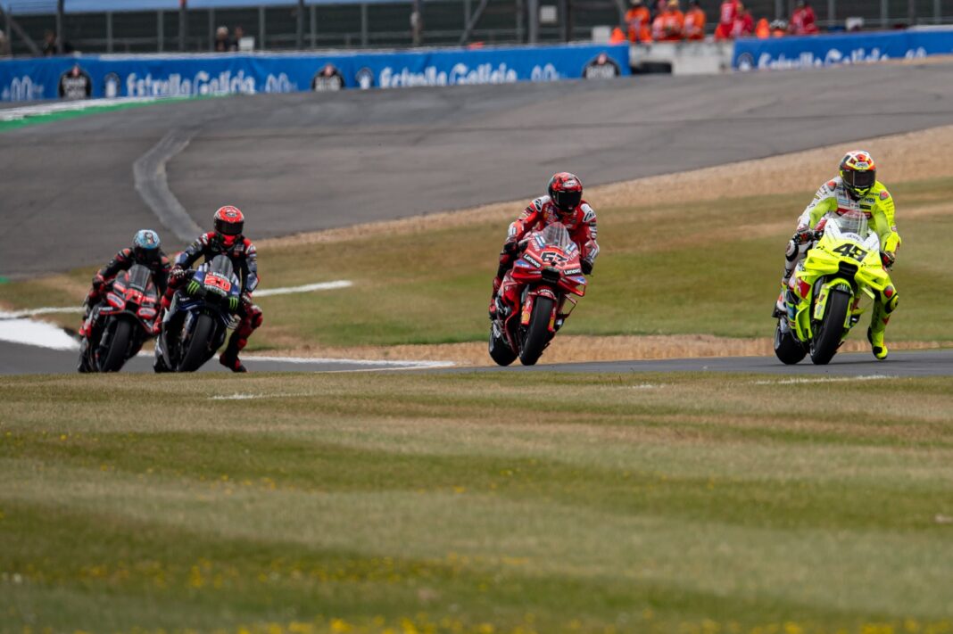 Fabio Di Giannantonio, Francesco Bagnaia, Fabio Quartararo, Marco Bezzecchi, 2025, Brit Nagydíj, szombat