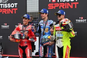 Álex Márquez, Marc Márquez, Fabio Di Giannantonio, Brit Nagydíj, 2025, szombat