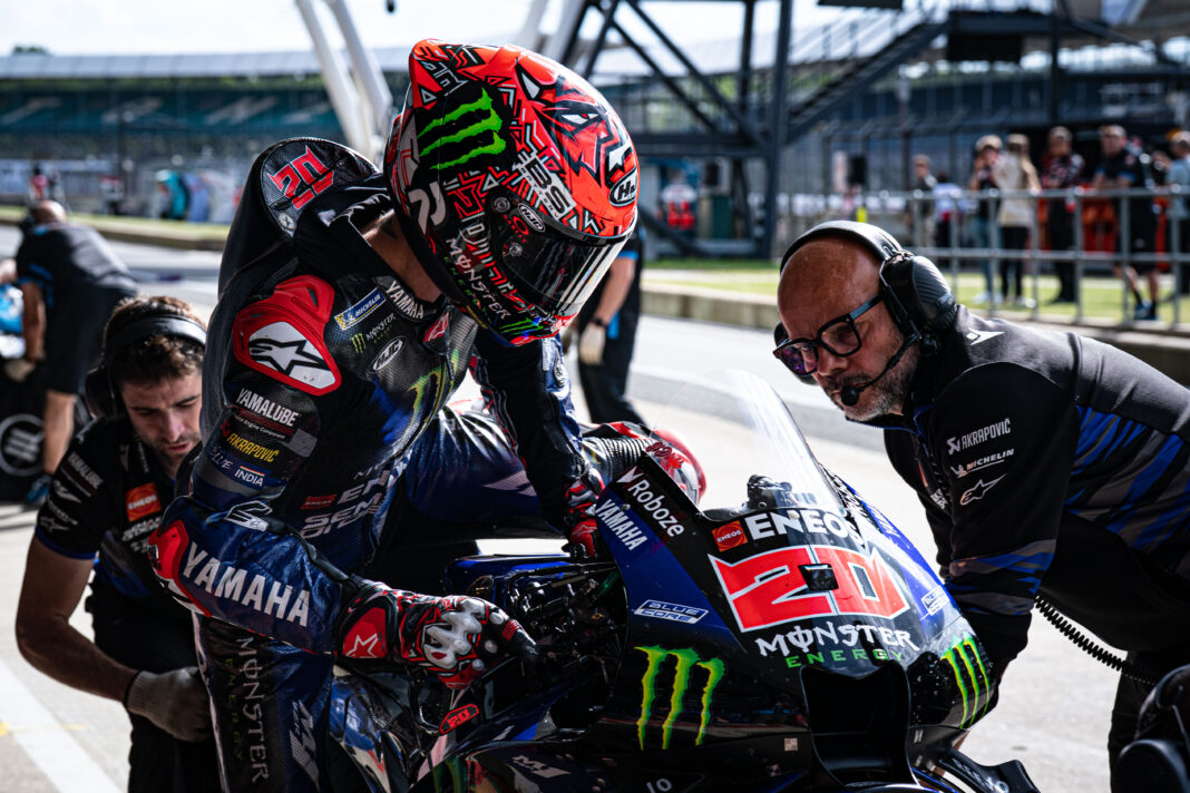 MotoGP, Fabio Quartararo, Yamaha, Brit Nagydíj 2025, péntek