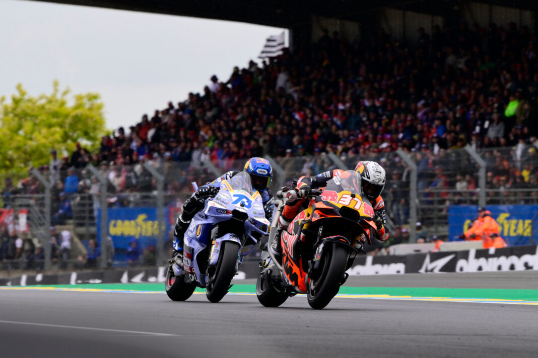 MotoGP, Pedro Acosta, KTM, Álex Márquez, Gresini, Francia Nagydíj 2025, vasárnap