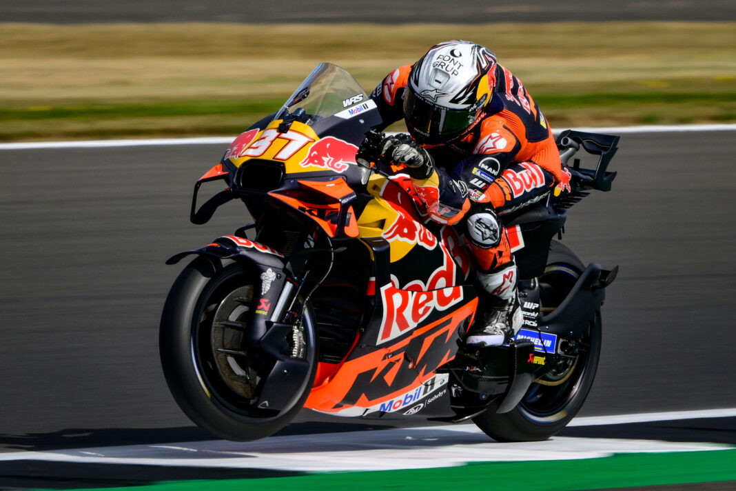 MotoGP, Pedro Acosta, KTM, Brit Nagydíj 2025, péntek
