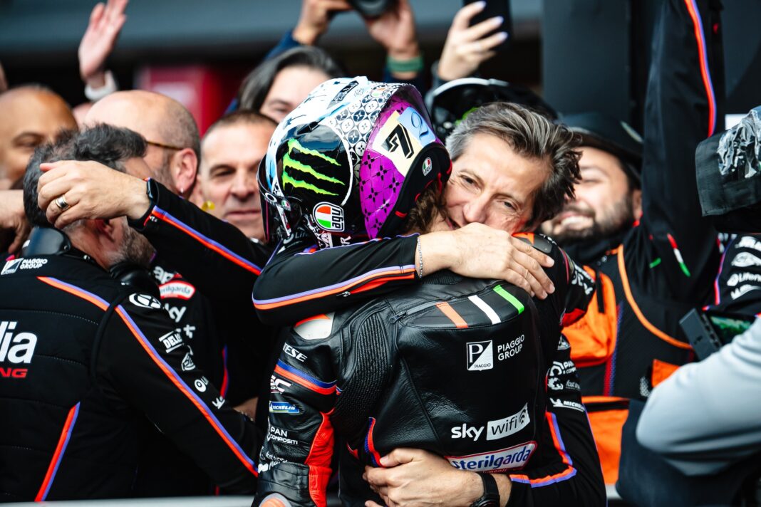 MotoGP, Marco Bezzecchi, Massimo Rivola, Brit Nagydíj 2025, vasárnap
