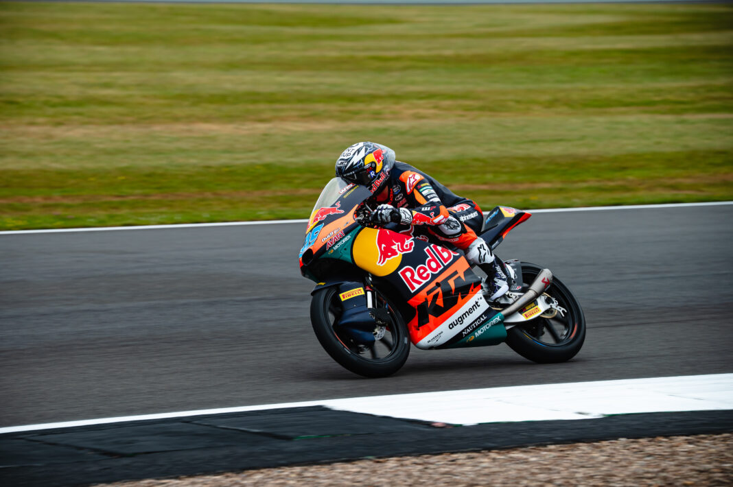 Moto3, José Antonio Rueda, KTM Ajo, Brit Nagydíj 2025, szombat